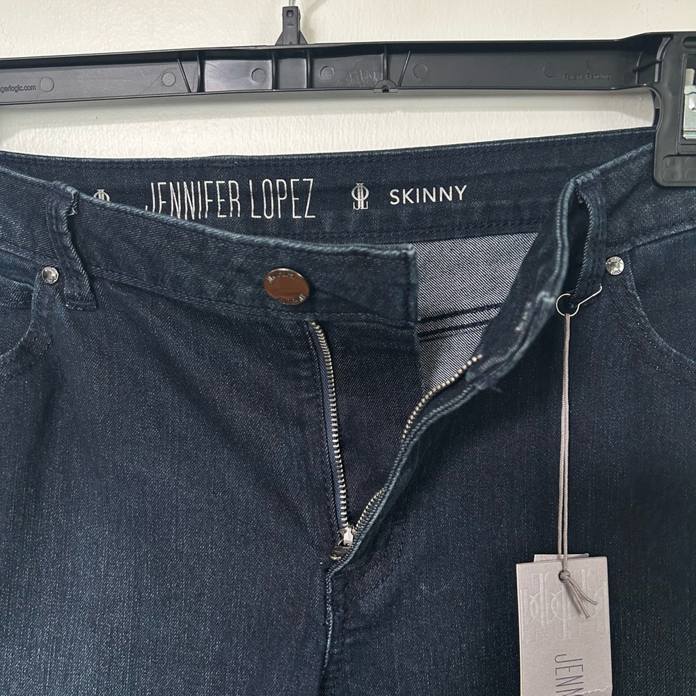 Jennifer Lopez Deep Indigo Skinny Jeans - Picture 4 of 5